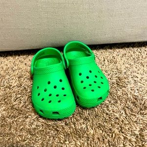 Crocs Toddler Size 8 Green